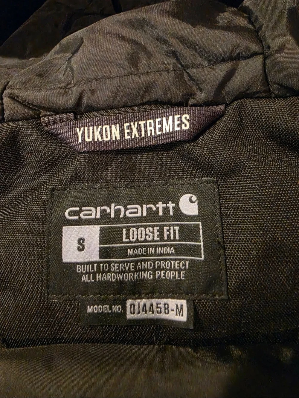 Carhartt Men’s Yukon Extremes Loose Fit Insulated Active Jacket size S NWOT